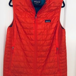 Patagonia vest, XL, orange